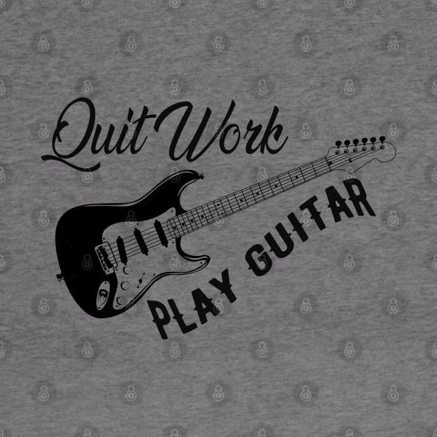 Guitarist - Quit work play guitar by KC Happy Shop